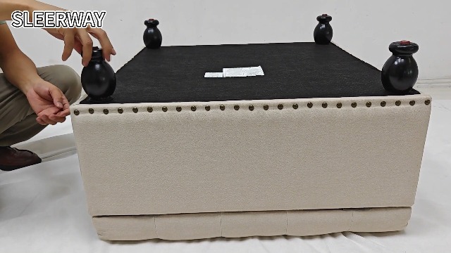 #23-2837 らむね Amazon.com: Setawix Linen Oversized Storage Ottoman,Large Square